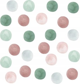 Gyerek Falmatricák Öntapadós Gyerekszoba Dekoráció Pöttyök