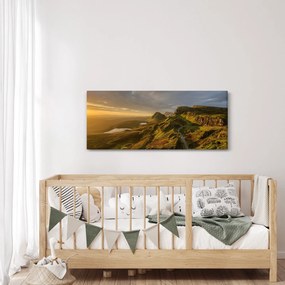 A hegység képe (120x50 cm)