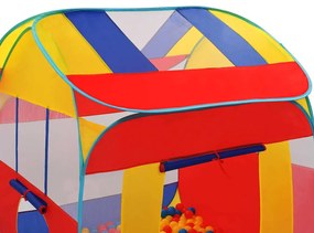 játszósátor 550 labdával 123 x 120 x 126 cm