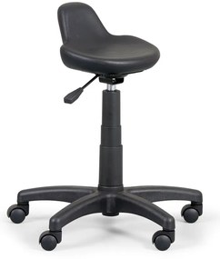 Laboratóriumi szék, fekete