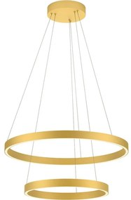 Redo 01-2889 - LED Dimmelhető csillár zsinóron FEBE LED/62W/230V arany