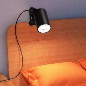 Immax 08291L - PUNTO csíptethető lámpa 1xGU10/9W/230V fekete