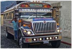 Poszterek 155x105 Busz Haszongépjármű