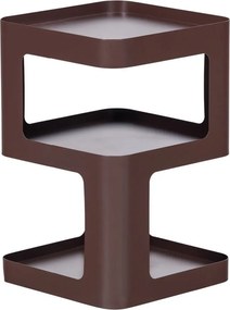 Fém tárolóasztal 35x35 cm Riv – WOOOD