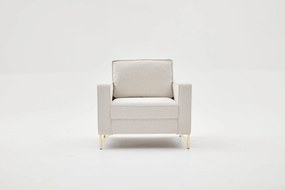 Fotel Benu (krém + arany). 1073294
