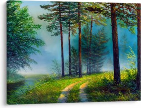 Kép - Olajfestmény tájkép (70x50 cm)