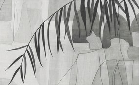 Fotótapéta Flizelin az Otthon szobájába 3D Absztrakt pálma 416x254 Ragasztó