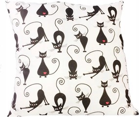 Párnahuzat 50x60 Cicák Cica kétoldalas