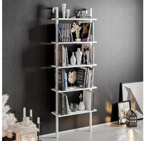 Asir Fali könyvespolc PIANTE 174x60 cm fehér 541HDL1309