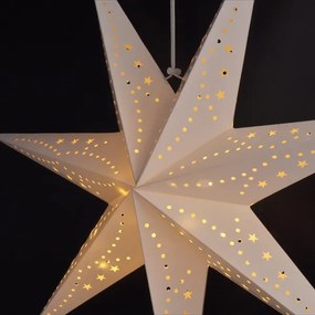 Brilagi - LED karácsonyi dekoráció LED/2xAA 60 cm-es csillag meleg fehér