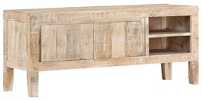 tömör mangófa TV-szekrény 110 x 35 x 46 cm