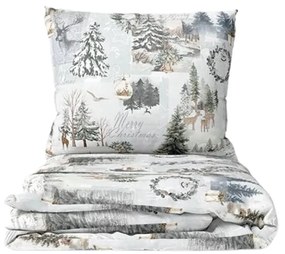 Pamut ágynemű WINTER WHISPER színes Ágyneműhuzat mérete: 70 x 90 cm | 140 x 200 cm