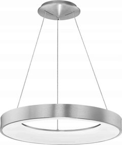 Nova Luce Rando Thin függeszték szálcsiszolt ezüst alumínium és akril Led