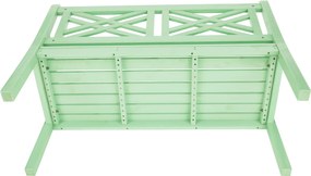 Fából készült kerti pad, neo mint, 124 cm, FABLA