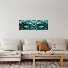 Kép - kilátás (órával) (90x30 cm)