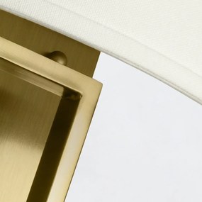 Hinkley lighting klasszikus fali lámpa hampton fehér sárgaréz elshk-hampton2-bb
