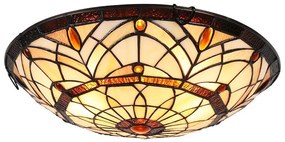 Prezent 1712 - Mennyezeti lámpa TIFFANY 3xE27/40W/230V