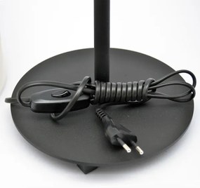 LED Asztali lámpa HELEN 1xE27/15W/230V krém/fekete/arany