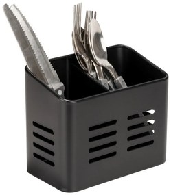 Black Outdoor Kitchen Baco fekete evőeszköztartó - Wenko