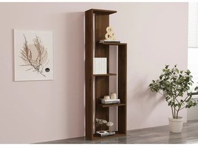 könyvespolc Wand - Walnut