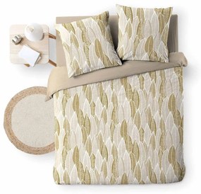 Okkersárga kétszemélyes-hosszabbított mikroszálas ágyneműhuzat 240x220 cm Kim – douceur d'intérieur