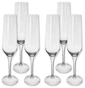 Pezsgőspohár készlet 6 db-os 195 ml Rebecca – Orion