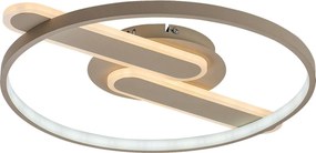 Rabalux 71468 - BRANTIEL LED dimmelhető mennyezeti lámpatest LED/55W/230V 3000-6000K 53x45 cm+távirányító