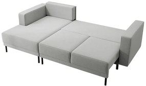 Sarokkanapé Rodriguez mini (B) (szürke + fekete) . 1099551