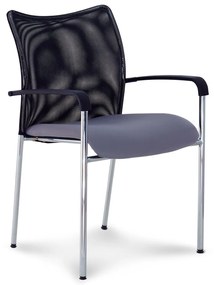 John konferencia szék, szürke / fekete