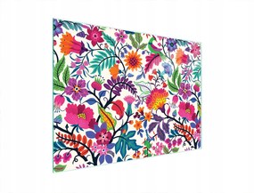 Üveg Vágódeszka 40x30 Virágok Edzett Üveg