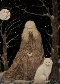 Poszter 20,5x28,4cm Erdei őrző