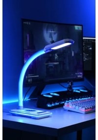 Immax 08988L - LED RGBW Dimmelhető asztali lámpa Qi töltővel 30W/230V fehér