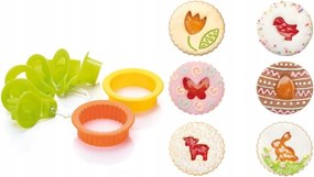 Tescoma Omlós keksz lyukasztó formák x8