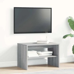 szürke sonoma színű szerelt fa TV-szekrény 60x40x40 cm