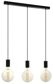 Eglo 98662 - Csillár zsinóron POZUETA 3xE27/40W/230V