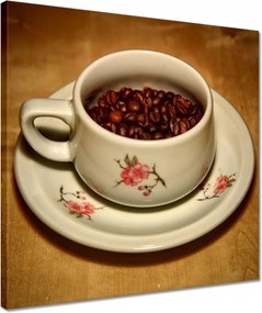 Vászonkép 40x40 Kávéscsésze