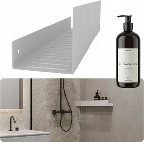 Függő Zuhanypolc Fürdőszobába Zuhanyzáshoz Fém 30 cm Ajándék