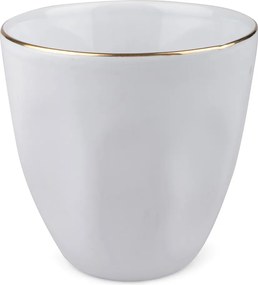 Antonia kerámia bögre Fehér Arany 300ml