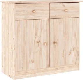vidaXL ALTA tömör fenyőfa tálalószekrény 77 x35x73 cm