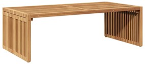 Kerti Oldalasztal 110x55x35,5 cm Tömör Tíkfa