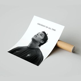 Poszter Cristiano Ronaldo 7 Focilabda 20x30 cm Ajándék ötlet