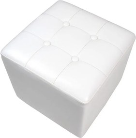 MIADOMODO Fotel székkel  Chesterfield fehér