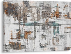 Kép - Absztrakt vonások (70x50 cm)