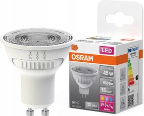 Led izzó MR16 GU5.3 5.6W 45W 550lm 2700K 4000K 6500K Cct 12V 36° Osram