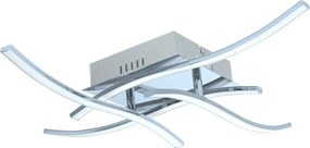 EGLO 96327 VALMORA Modern LED Mennyezeti Lámpa Fehér, Króm LED IP20