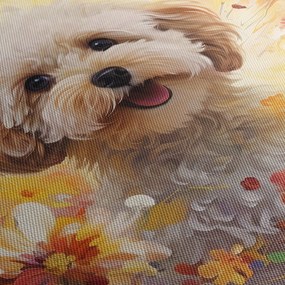 Kép - Boldog kutya (70x50 cm)