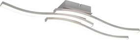 TRIO R62473407 ROUTE Modern LED Mennyezeti Lámpa Ezüst LED IP20