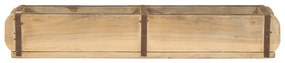 Tálca 60,5x15x9 cm Újrahasznosított Tömör Fa