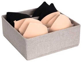 Drawer bézs rekeszes fiókrendszerező, 29 x 11 cm - Bigso Box of Sweden