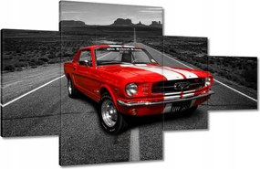 Képek 130x80 Piros Ford Mustang